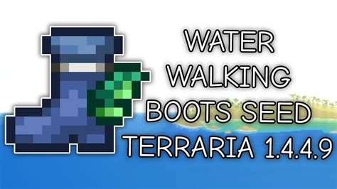 calamity water walking boots seed.